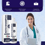 Load image into Gallery viewer, Anti Dandruff Shampoo pack 2 with Scalp Brush Sulfate Free Medicated Clarifying