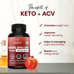 Load image into Gallery viewer, Apple Cider Vinegar with The Mother Supplement 1200mg Apple Cider Capsules for Optimum Wellness Gluten Free Non GMO 120 Veggie Capsules Zealthy Life