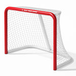Load image into Gallery viewer, Metal Street Hockey Goal 28x20 inch Heavy Duty Steel Frame with Net Outdoor Hockey Net for Youth & Adults Ball Roller & DEK Hockey Practice Goal Easy Assembly