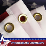 Load image into Gallery viewer, USA Pleated Fan Flag Star 1.5x1.5FT Center Quarter Circle Embroidered Polyester