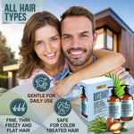 Load image into Gallery viewer, Rosemary Shampoo and Conditioner Set 16 Fl Oz Set of 2 Sulfate Free Formula with Mint Volumizing Products and Thickening Care for Thinning Hair Women and Men