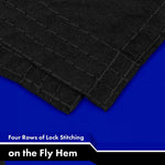 Load image into Gallery viewer, G128 Combo Pack: American USA Flag 3x5 Ft & Thin Blue Line Flag 3x5 Ft Both LiteWeave Pro Series Printed 150D Polyester, 4 Corner Brass Grommets, Perfect For Balcony/Wall