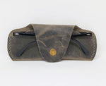 Load image into Gallery viewer, Soft Leather Glasses Case Slim Eyeglass Sleeve Case Sunglass Case for Men and Women Retro Design Eyewear Case
