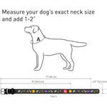 Load image into Gallery viewer, Design Leather Dog Collar for Puppy Small Medium and Large Dogs NASA Leather Buckle Dog Collar Boy & Girl Leather Dog Collar (8 11 Neck 1 2 Wide Black)