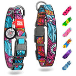 Load image into Gallery viewer, Nylon Dog Collar Adjustable Small Dogs 9–14 in Neck x 3/5 in Wide
