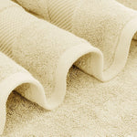 Load image into Gallery viewer, Luxury Soft Beige Bath Sheet Towels 2 Pack Extra Large 35x70 inch 650 GSM
