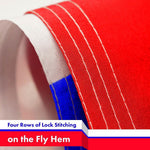Load image into Gallery viewer, G128 Combo Pack: American USA Flag 3x5 Ft & Slovenia Flag 3x5 Ft, Both Printed 150D Polyester, Indoor/Outdoor, Brass Grommets