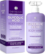Load image into Gallery viewer, Glycolic Acid Body Wash 16 Fl Oz Exfoliating AHA Liquid Soap for Rough and Bumpy Skin Gentle Exfoliant Bump and Lump Eraser Formula