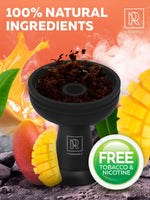 Load image into Gallery viewer, Black Mango Hookah Flavors Mango 3.5 ounce Tea Leaves Juicy Mango Herbal 100 Gram Hookah Shisha Tobacco Free Hookah Tobacco & Nicotine Free Shisha with Real Organic Shisha Hookah Flavors Mango Fruit