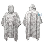 Load image into Gallery viewer, Eosphorus Multicam Alpine Snow Camo Hooded Poncho Winter Camouflage Ultra Thin Windbreaker Hunting Apparel