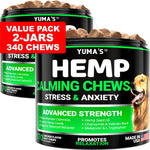 Load image into Gallery viewer, 2 Pack Hemp Calming Chews for Dogs Advanced Dog Calming Treats Dog Calming
