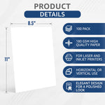 Load image into Gallery viewer, 100 Certificate Paper 8.5 x 11 inch for Printing Blank Certificate Papers for Award Certificates & Diploma Paper Premium White Award Papers Cardstock for Awards & Certificates Graduation