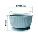Load image into Gallery viewer, Cat Bowls with Suction Cup 400ml with Silicone Lid — Elevated Silicone Pet Dish with Non Slip Bottom for Dry Food Wet Food and Water — Silicone Water Bowl for Small Dog Rabbit Kittens (Salmon)