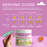 Load image into Gallery viewer, Probiotics for Dogs 120 Dog Probiotics Chews Digestive Enzymes & Pumpkin Support Gut Health Gas Diarrhea & Constipation Relief Itchy Skin Yeast Balance Allergies Pet Advanced Supplements