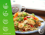 Load image into Gallery viewer, Organic Konjac Shirataki Noodles Zero Carb Keto Pasta USDA Organic Healthy Noodles Low Carb Pasta 100% Plant Based Ready to Eat 6 Pack (12 Servings)