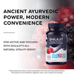 Load image into Gallery viewer, Shilajit Gummies 10000mg Pure Himalayan Shilajit with Fulvic Acid Trace
