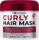 Load image into Gallery viewer, Curly Hair Mask Deep Conditioning Curl Enhancing Split End Repair for Women and