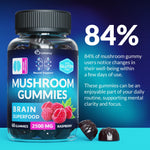 Load image into Gallery viewer, Mushroom Gummies Lion's Mane and Reishi for Cognitive Clarity 60 Gummies
