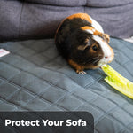 Load image into Gallery viewer, Washable Rabbit Guinea Pig Cage Liners 4 PCS for 29 x15 inch C&C 2x1 Easy to Clean Unlike Fleece Absorbent & Waterproof Guinea Pig Bedding and Non Slip Pee Pads & Rabbit Floor Mats