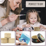 Load image into Gallery viewer, 3pcs 2.75 x1.95 inch Small Unpainted Wooden Round Boxes with Lid Mini Wood Box for Crafts Wooden Unfinished DIY Set Storage Trinket Boxes Container Blank Wood Crafts to Paint