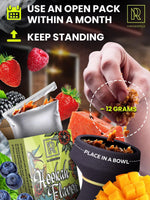Load image into Gallery viewer, Classic Hookah Flavors Set 5 x 50g non tobacco hookah flavor for your Hookah Bowl (Watermelon Blueberry Mango Wildberry Mint) Hookah Bundle Pack of 5 Try these Tobacco Free Shisha