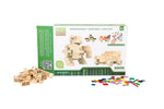 Load image into Gallery viewer, EcoBricks Bamboo Education Set 180pcs