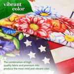 Load image into Gallery viewer, House Flag Welcome USA Patriotic Flower Pot 28x40 Inch Printed Blockout