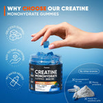 Load image into Gallery viewer, Creatine Monohydrate Gummies 8500mg Complex for Men & Women, Preworkout Gummy