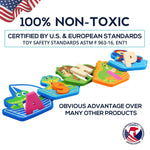Load image into Gallery viewer, Foam Bath Toys for Boys Girls Non Toxic Wet & Stick Bathtub Alphabet 52 Pcs