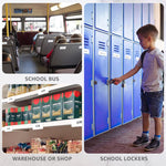 Load image into Gallery viewer, 12 Pack Dry Erase Magnetic Labels 12x4 in Magnetic Name Tags for Classroom Lockers School Bus Classroom Magnets for Names Magnet Labels for Whiteboard Magnet Names Plates for Classrooms