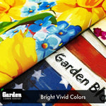 Load image into Gallery viewer, Combo Pack Garden Flag Stand Black 36x16 Inch Garden Flag 12x18 In Garden