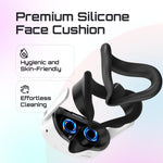 Load image into Gallery viewer, Silicone Cover Set Compatible with Meta Oculus Quest 3s