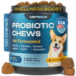 Load image into Gallery viewer, Probiotics for Dogs Dog Probiotic Chews for Digestive and Gut Health Dental Immune System Support Chewable Prebiotic Soft Treats Diarrhea and Bowel Support Supplement Wild Yam Yeast Powder