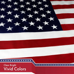 Load image into Gallery viewer, G128 Combo Pack: American USA Flag 3x5 Ft & Bangladesh Flag 3x5 Ft, Both Printed 150D Polyester, Indoor/Outdoor, Brass Grommets