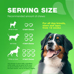 Load image into Gallery viewer, Canine Green Lawn Dog Maintenance Chews Enzymes Probiotics Cranberry Extract
