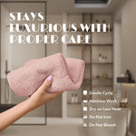 Load image into Gallery viewer, Pink Washcloths Set 12 Pack for Body Face Towel 12x12 Inch Cotton Wash Cloths Bulk Spa Fingertip Wash Clothes Soft Absorbent Gym Towels