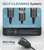 Load image into Gallery viewer, Hair Dryer Gray Intelligent High-Speed Temperature Control Overheat Protection
