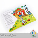 Load image into Gallery viewer, Russian Folk Tales Russian Fairy Tales Book Teremok with Reusable Stickers