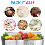 Load image into Gallery viewer, Foil Insulated Box Liners 6 x 6 x 6 Inch 5 Pack Double Layer Insulated Boxes for Frozen Food Leakproof Cold Shipping Boxes for Food. Box for Shipping Frozen Food Fish Meat