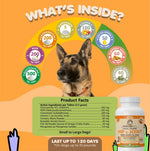 Load image into Gallery viewer, Dog Hip and Joint Supplement with Glucosamine Turmeric for Dogs Chondroitin MSM