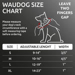 Load image into Gallery viewer, Reflective Cotton Dog Collar 10-16 inch Neck x 4/5 inch Wide Eco Friendly Alt to Nylon Collar for Small Medium and Large Dogs Pet Collar with QR ID Tag Puppy Collar for Large Breed Dogs Adjustable Male Female Dog Collar