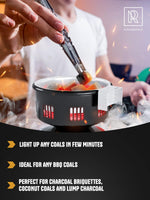 Load image into Gallery viewer, Multipurpose Electric Charcoal Starter Electric Charcoal Burner 450W with Tongs