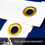 Load image into Gallery viewer, Utah UT State Flag 3x5 Ft 3Pack Doublesided Embroidered Polyester By G128