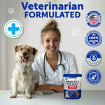 Load image into Gallery viewer, Probiotics for Dogs 70 Chews Duck Flavor Gut Health & Prebiotics