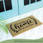 Load image into Gallery viewer, Welcome Doormats 30x17 inch Natural Coco Coir Mats with Non Slip PVC Backing