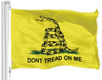 Load image into Gallery viewer, Combo Pack USA American Flag 3x5 Ft 150D Printed Stars & Gadsden Dont Tread On