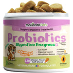 Load image into Gallery viewer, Probiotics for Dogs 120 Dog Probiotics Chews Digestive Enzymes & Pumpkin Support Gut Health Gas Diarrhea & Constipation Relief Itchy Skin Yeast Balance Allergies Pet Advanced Supplements