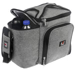 Load image into Gallery viewer, Large Meal Prep Lunch Box Insulated Lunch Box For Women Men Gray Color
