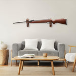 Load image into Gallery viewer, Gun Rack Wall Mount Hold Up Displays Horizontal Gun Rack and Shotgun Hooks