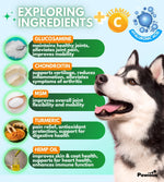 Load image into Gallery viewer, Hip and Joint Supplement for Dogs Glucosamine Dog Joint Pain Relief 120 Chews
